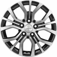 Khomen KHW1608 Black-FP 5*110 6.5xR16 ET40 DIA67.1